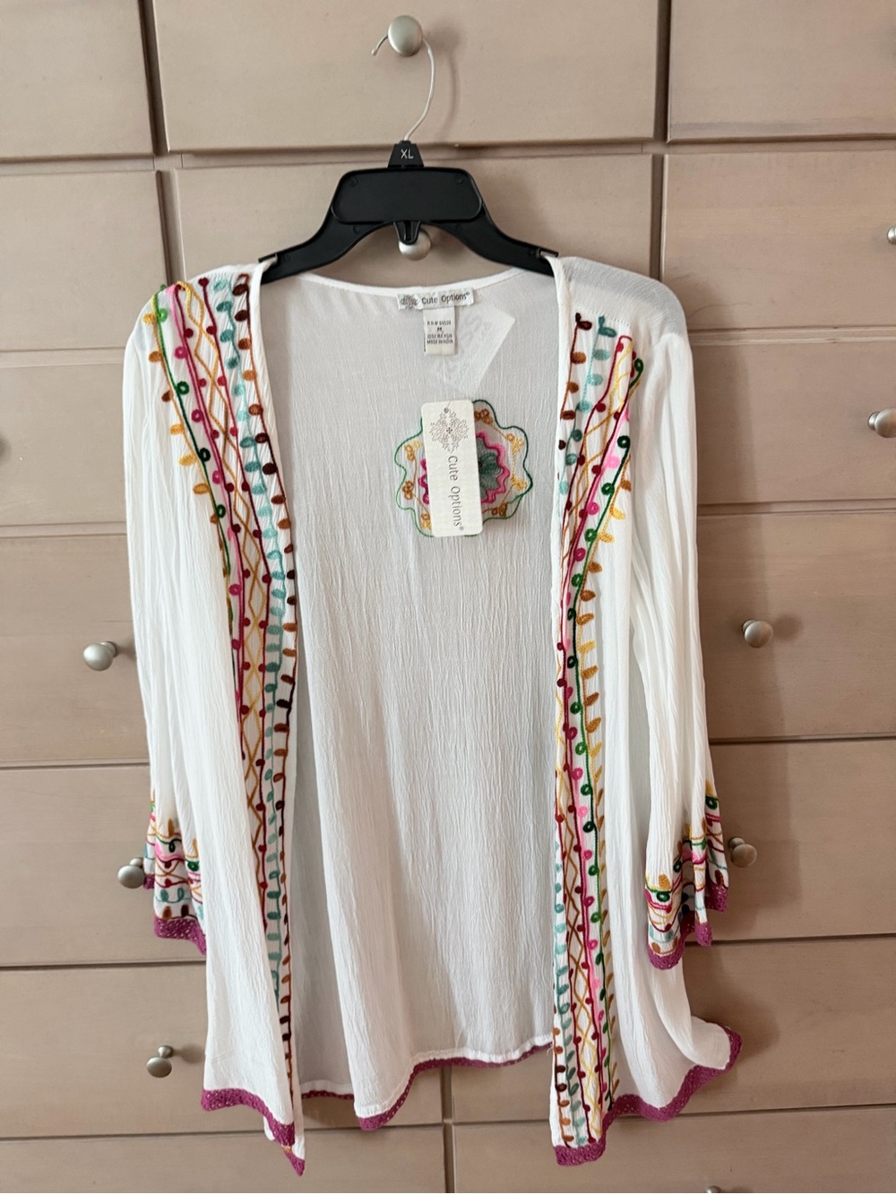 Colorful Boho Cardigan - Picture 2 of 9